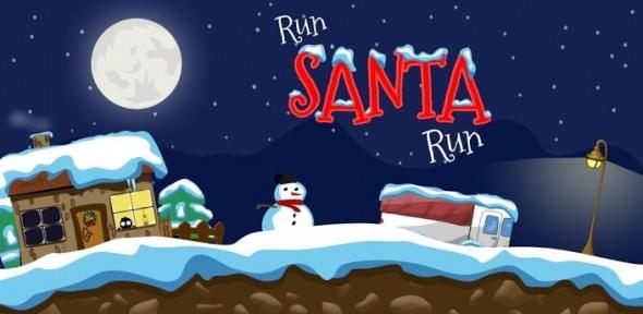 run Santa run app 