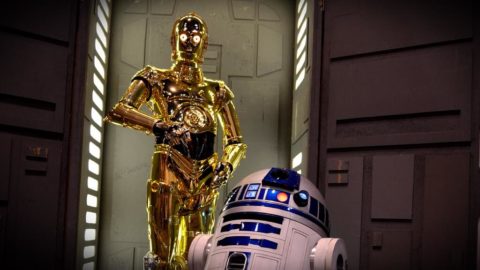 R2D2 and android