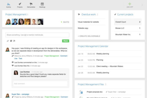 podio workspace_dashboard