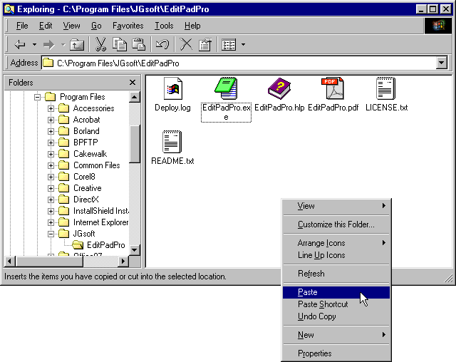 file manager win 95 style