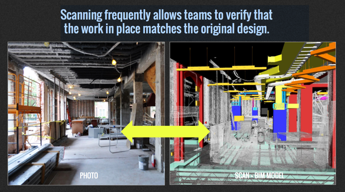 BIM-comparison with Augmented Reality