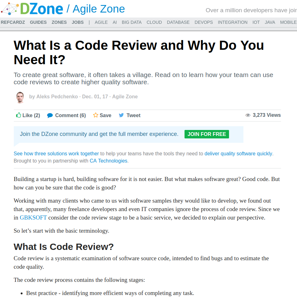 what is code review and why do you need it