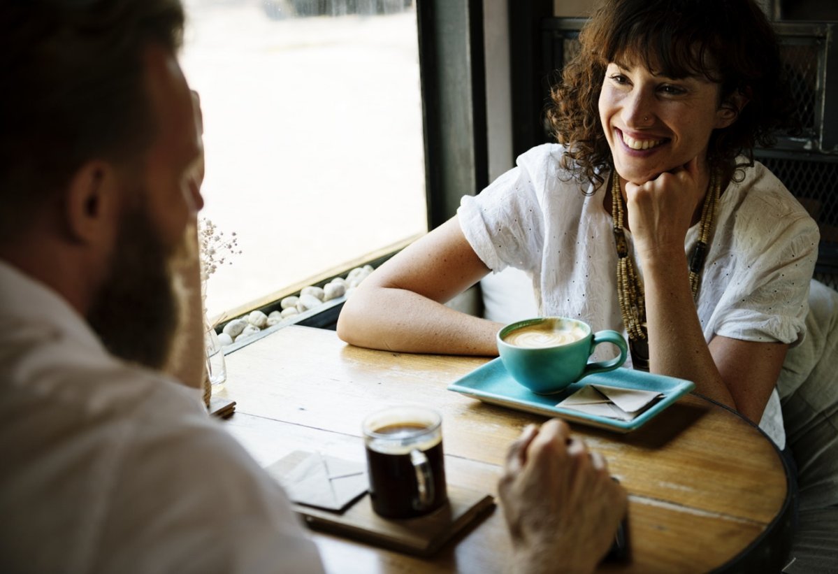 couple on the date