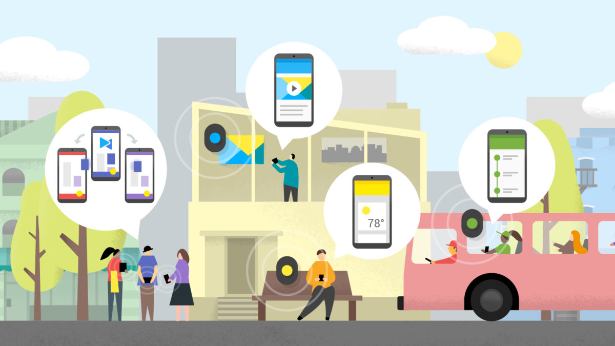 apple and google beacons for attracting visitors 