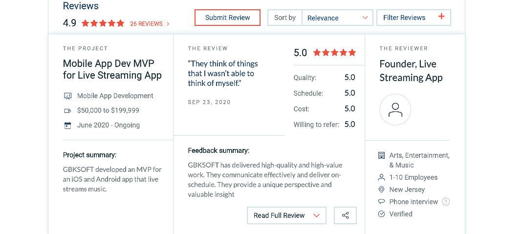 Clutch review