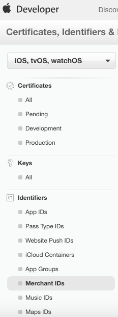 Apple Pay integration screenshot