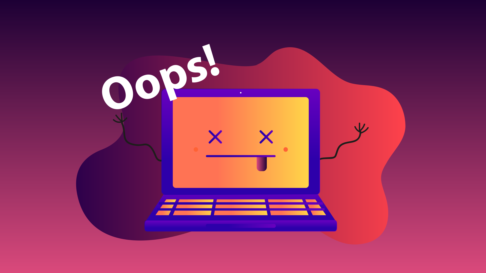 Oops_website error