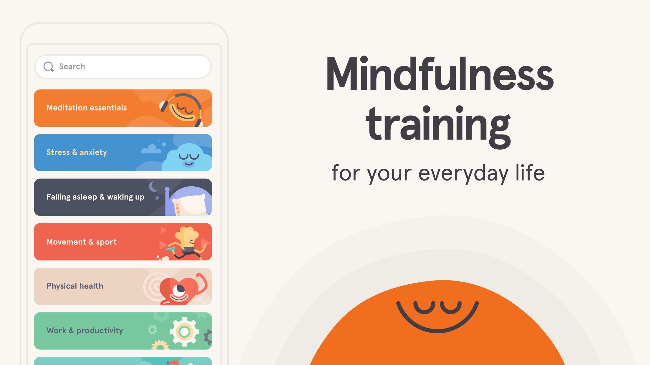 mindfulness app functionality