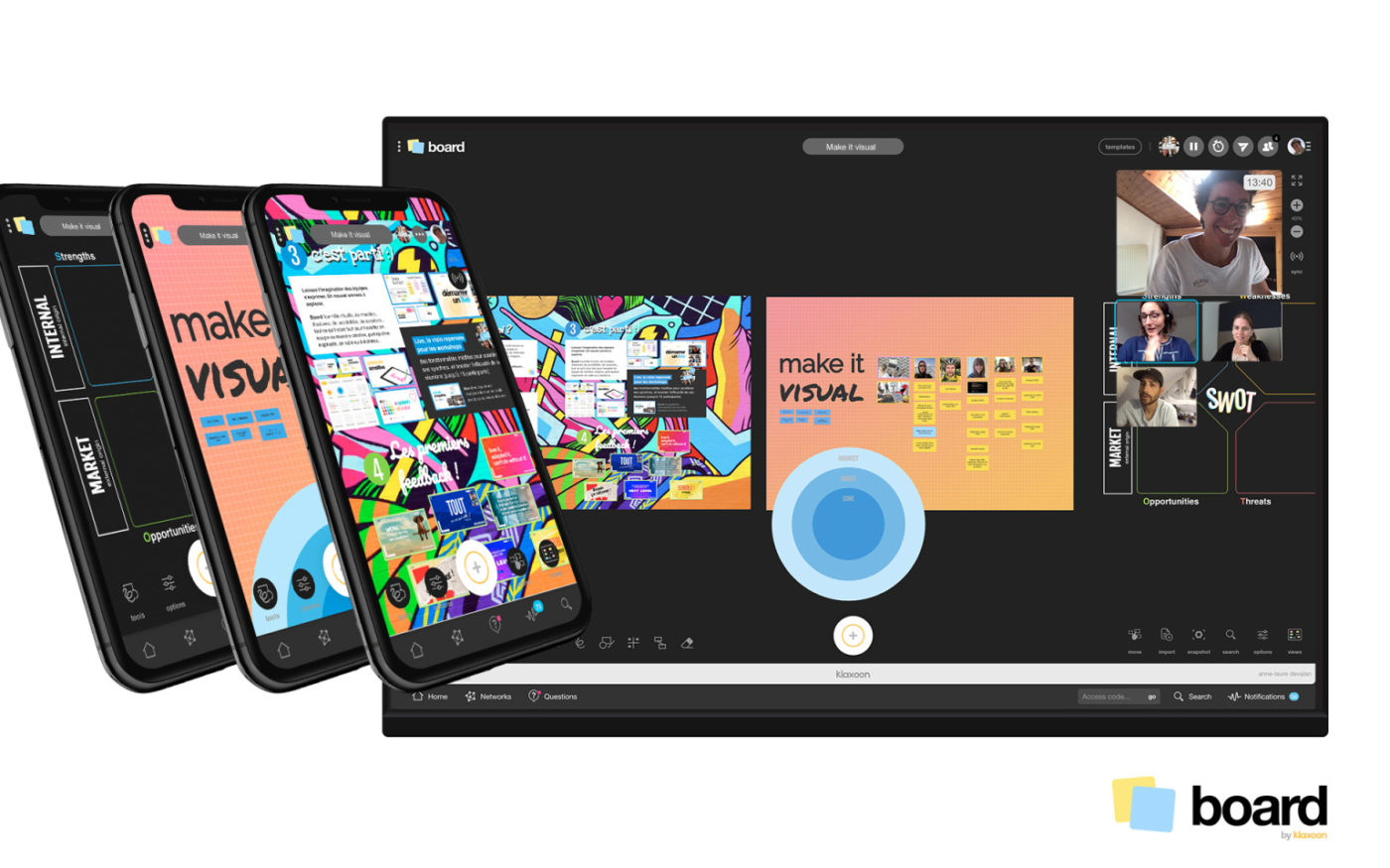 klaxoon interface