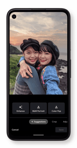 The new Google's photo editor 