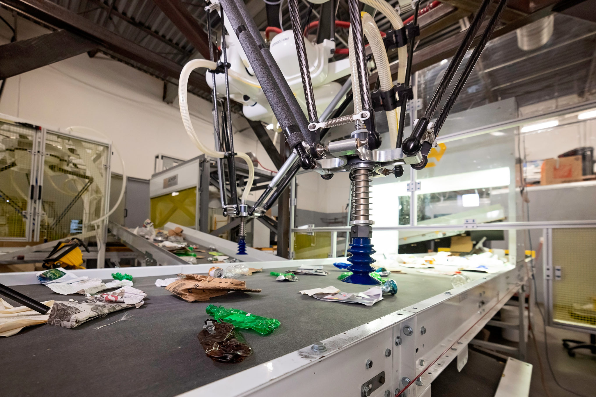 a recycling robotic system