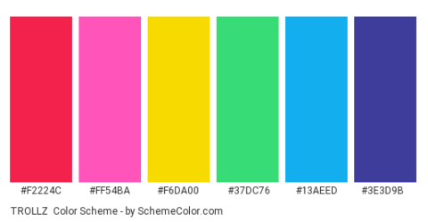 hex codes color scheme