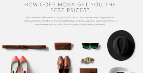 Mona shopping app