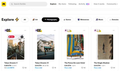 Rarible NFT platform