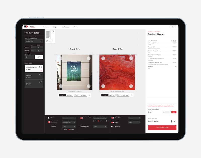 HDR Print – Order Management System & CMS Builder