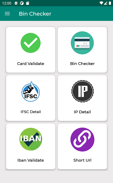 Bin Checker - Check Card Information App