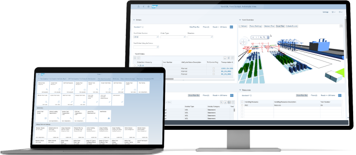 yard management system dashboard