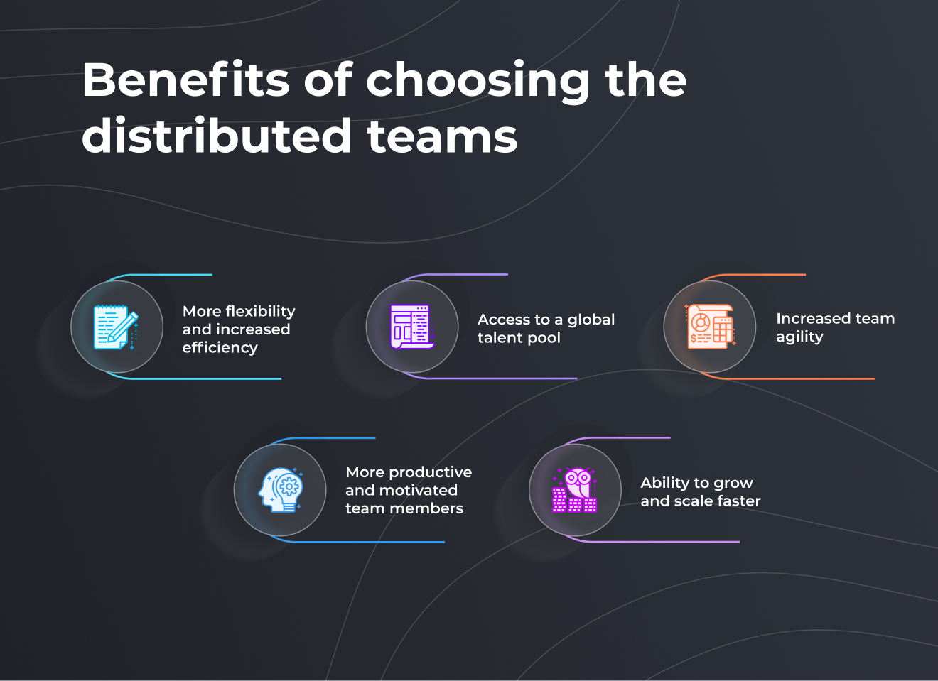 Benefits of choosing the distributed teams