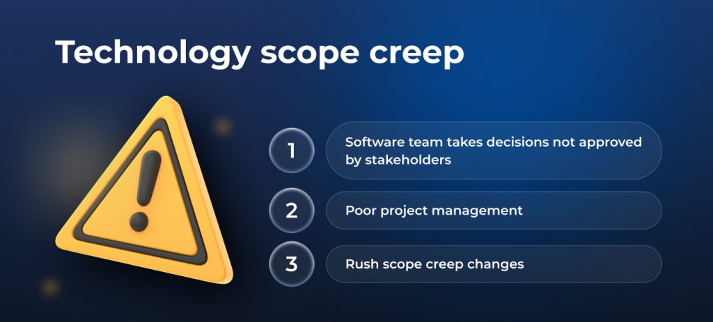 Technology scope creep