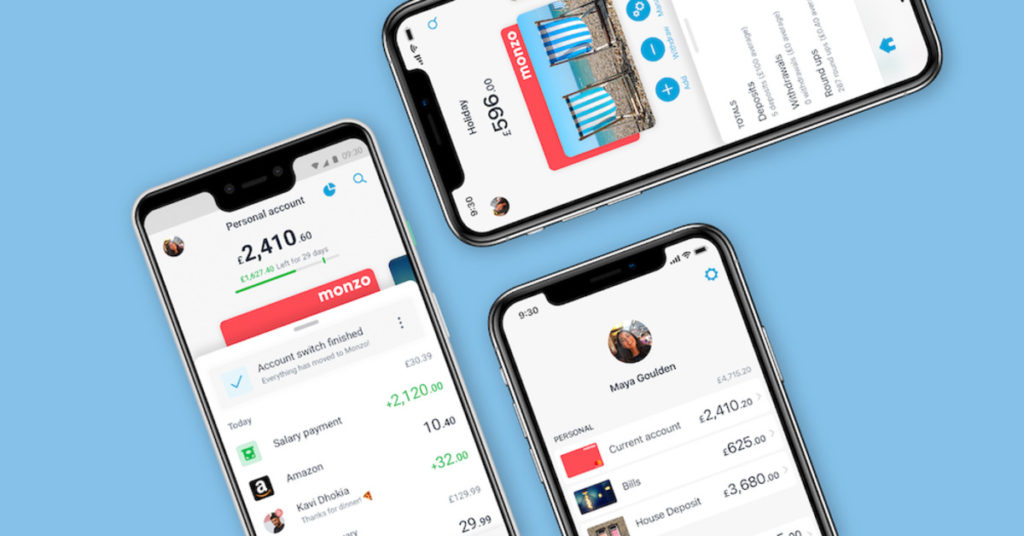 monzo banking app