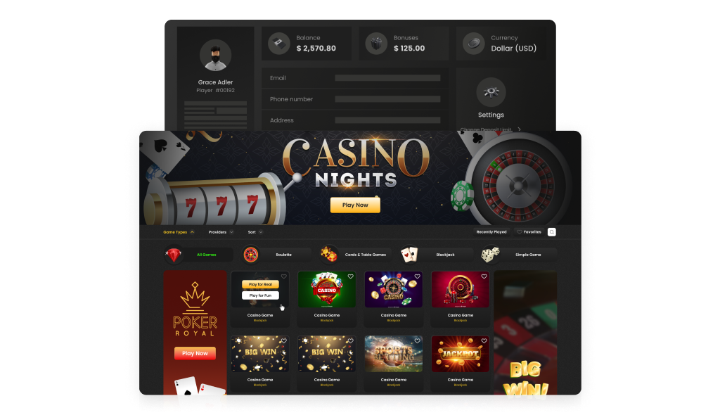Online Casino - SaaS Web Platform | Altamira