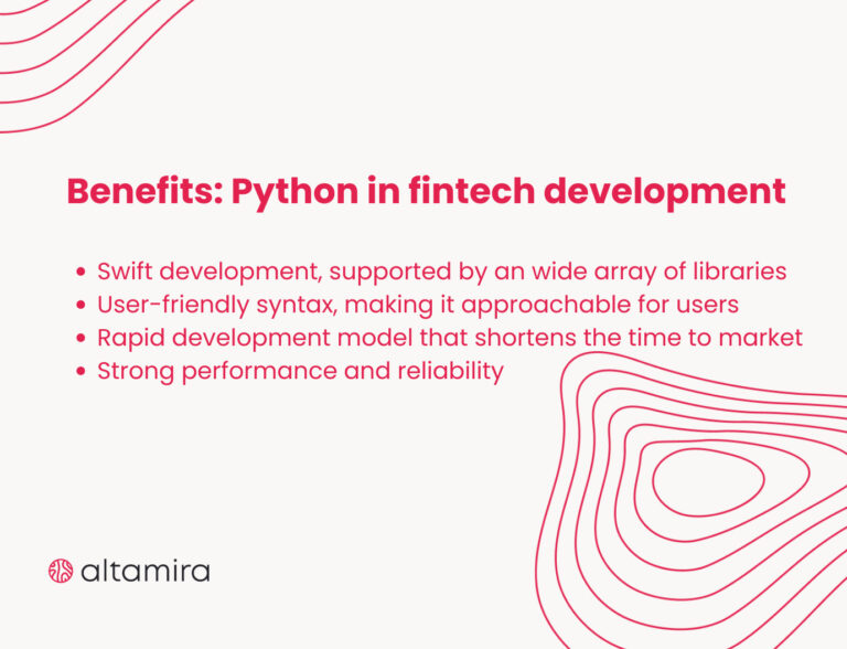 Financial institutions - Python benefits