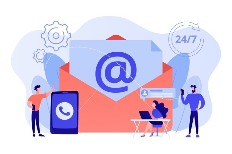 Illustration of 24/7 digital communication and support for software vendor audits