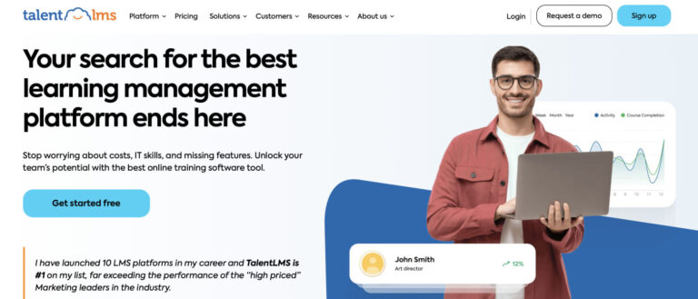 Image of EdTech solution highlights its role in streamlining education and skill development for professionals