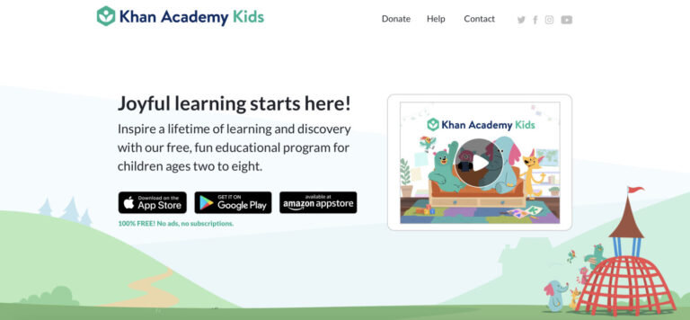 Image of EdTech example highlights accessible learning resources that foster early education