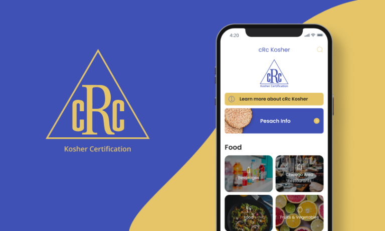 cRc Kosher - Discovery phase of a mobile solution