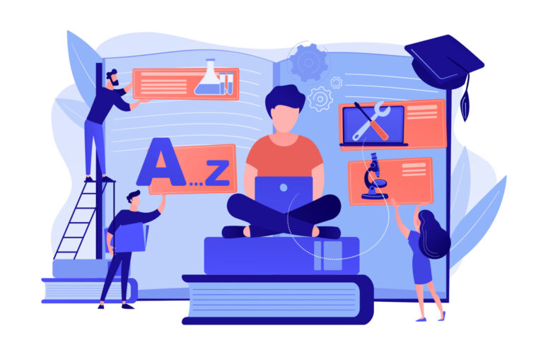 Image emphasizing integration of technology to improve modern learning