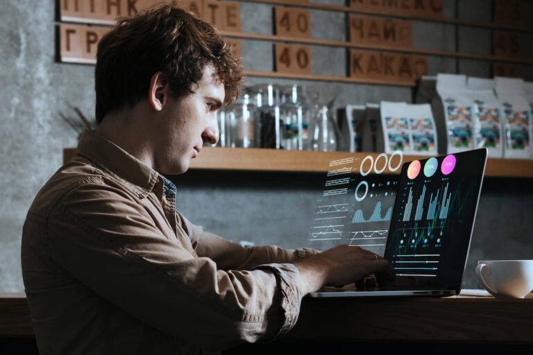Image of guy working on site speed optimization