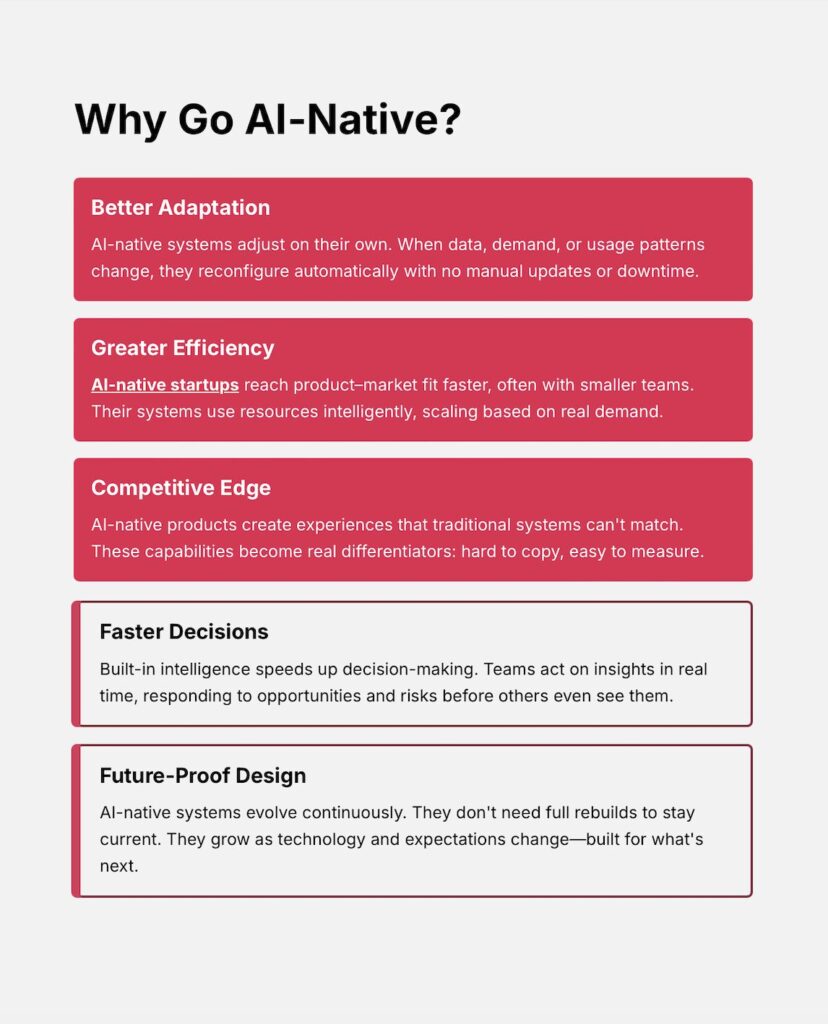 ai-native leverage ai ai native refers enables ai capability requiring constant human intervention creating systems malicious traffic security enhancement