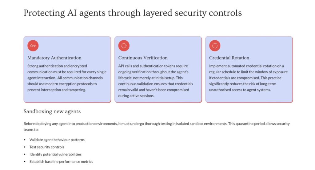 Top 5 security risks of autonomous AI agents